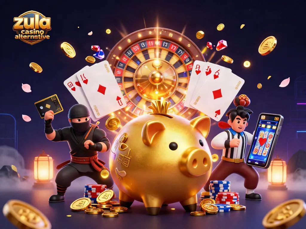 Celebrate winning with Zula casino alternative's exciting sweepstakes action and vibrant prizes!