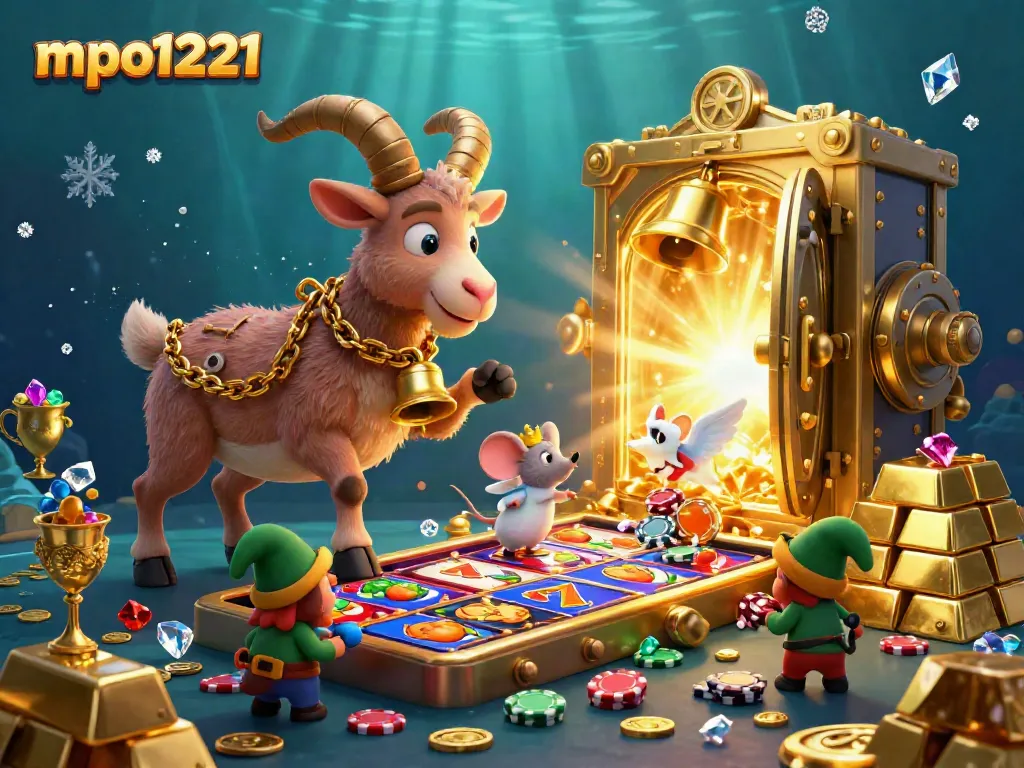 Experience excitement with mpo1221 as Krampus hosts a lively slot casino featuring dazzling gems and golden treasures.