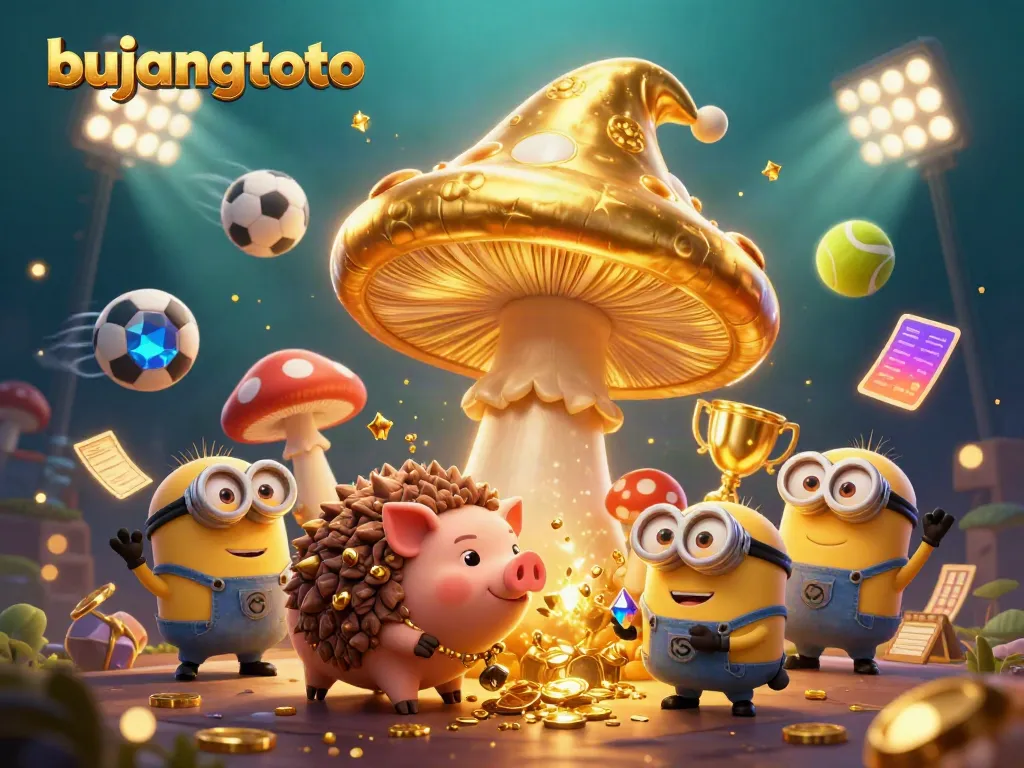 Experience the magic of bujangtoto with a wizard conjuring riches in an engaging casino scene.