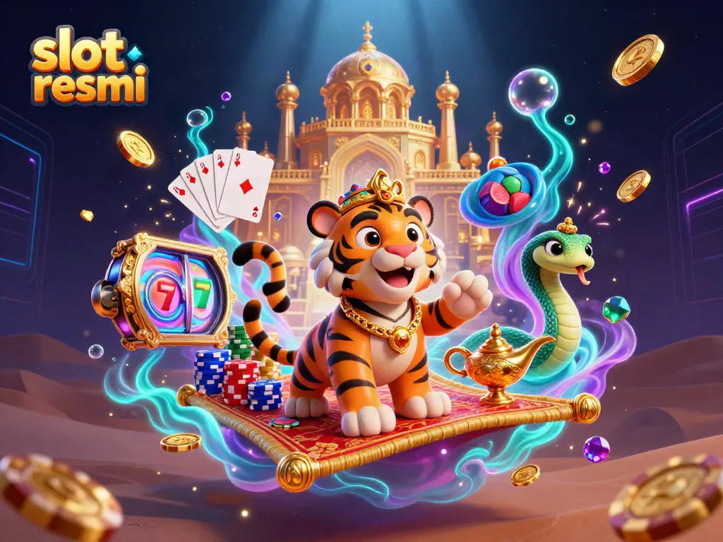 Experience thrilling gameplay with slot resmi featuring colorful characters and vibrant casino elements.