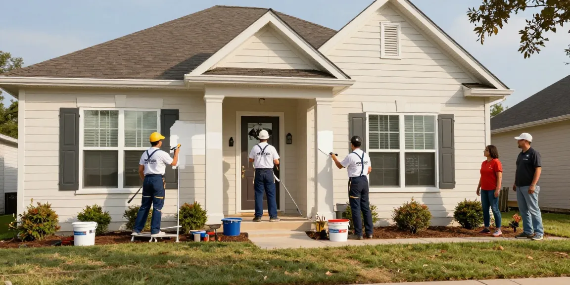Painters in Plano TX providing professional painting services to homes, trusted local contractors enhancing community spaces.