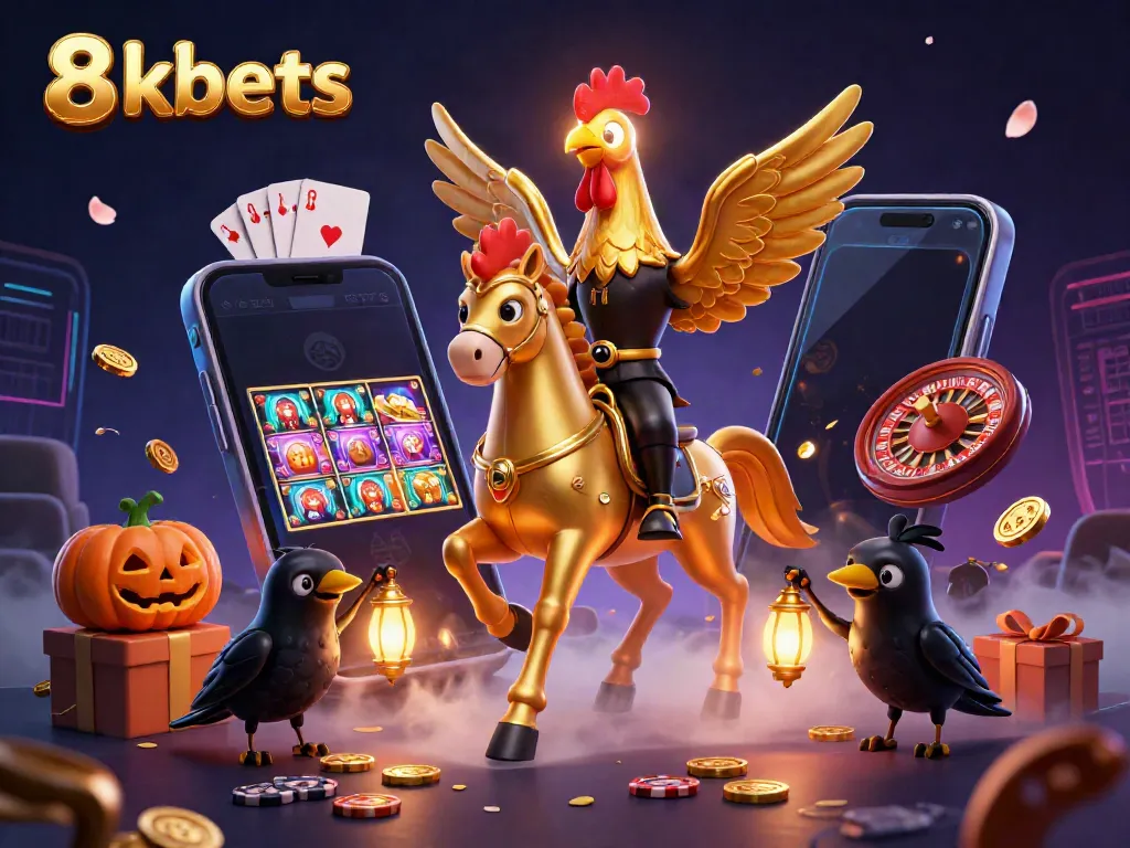 Experience thrilling gameplay with vibrant 8xbets casino atmosphere featuring 3D characters and colorful elements.