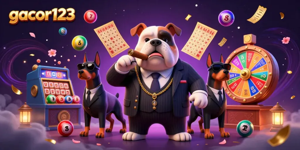 Try your luck with gacor123 while enjoying a vibrant casino scene filled with dynamic game elements.