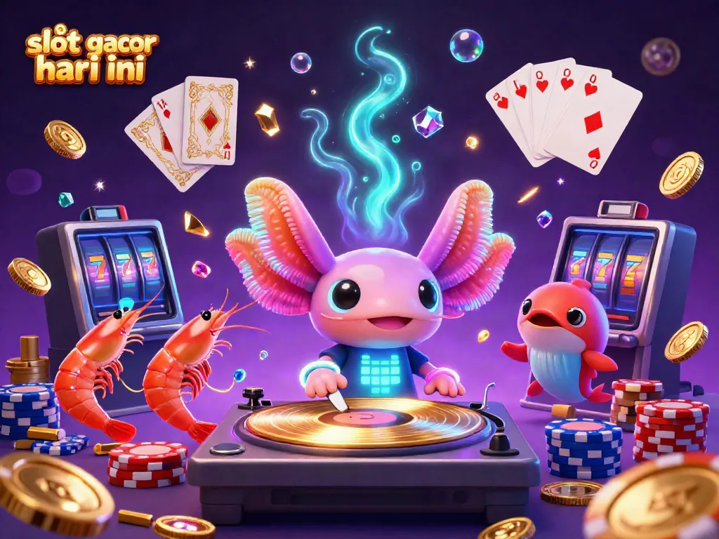 Experience the excitement of slot gacor hari ini with dynamic characters and vibrant casino elements.
