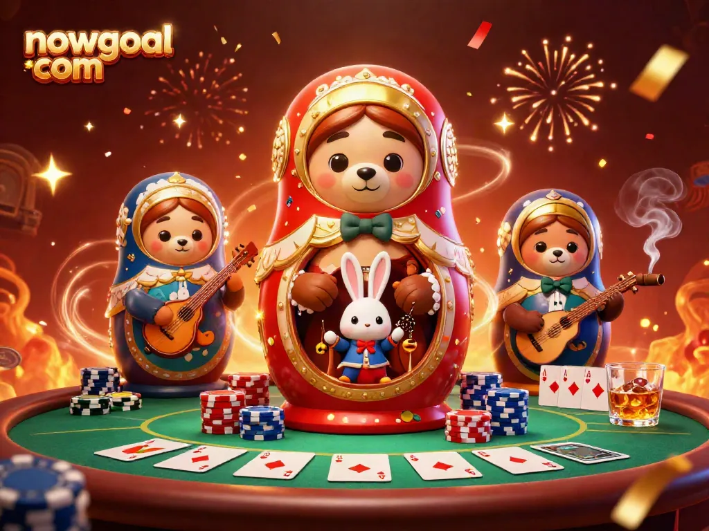 Experience the excitement of betting and live scores with nowgoal com in this vibrant 3D illustration.