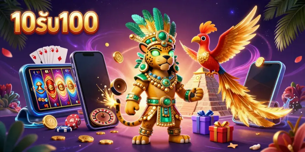 โปร 10รับ100 ดึงดูดความสนใจผู้เล่นด้วยภาพการ์ตูน 3 มิติที่เต็มไปด้วยความน่าสนใจ