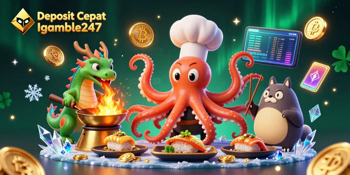 Experience fast deposits and gaming excitement at Deposit Cepat Igamble247 with vibrant casino elements.
