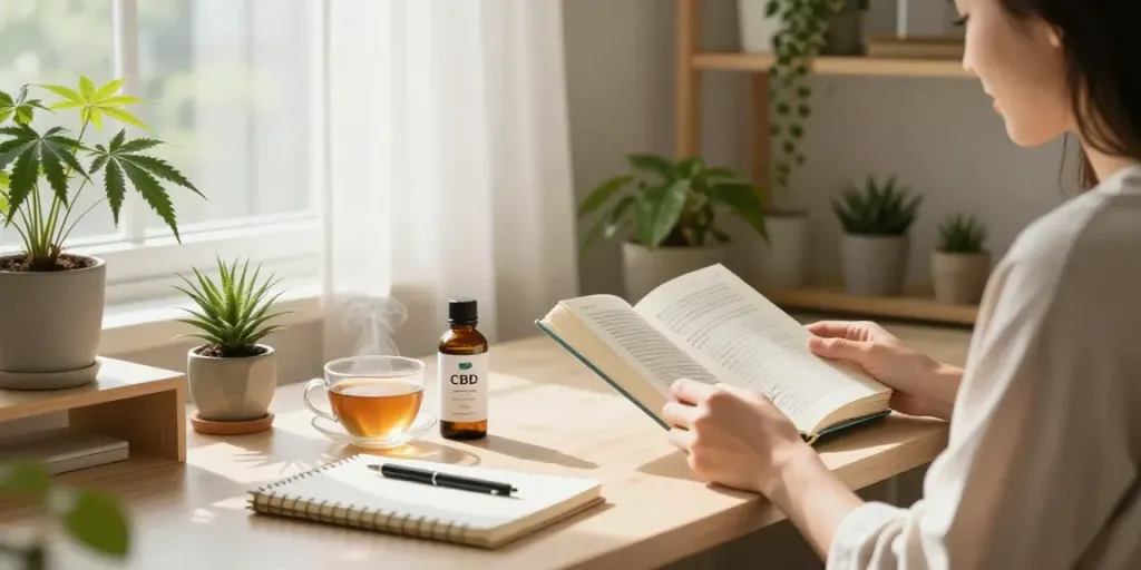 Discover cheap cigarettes online Australia in a wellness environment featuring CBD oil, natural elements, and a calming atmosphere.